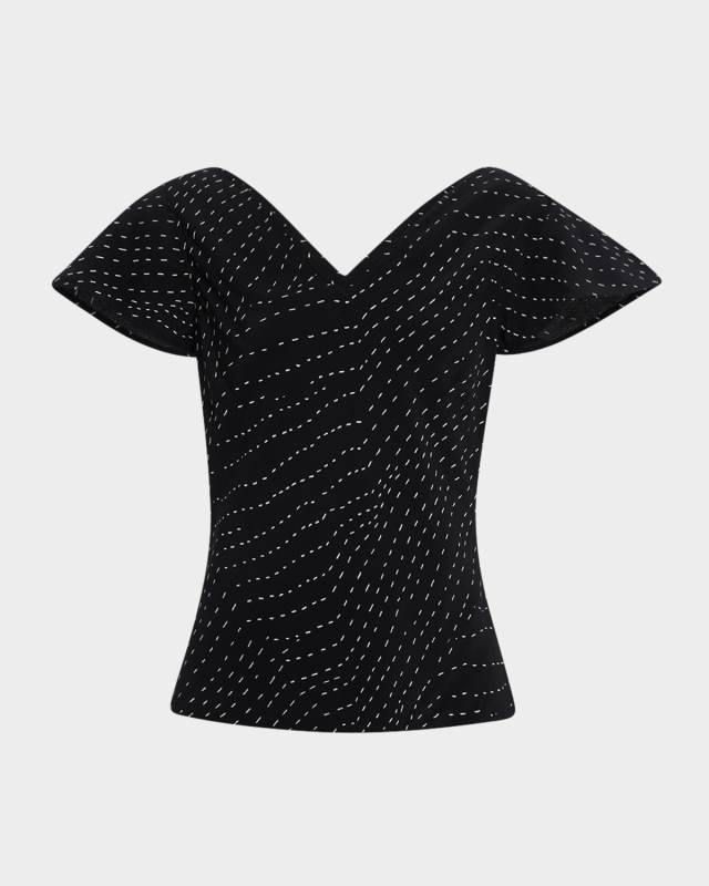 Yvonne V-Neck Top